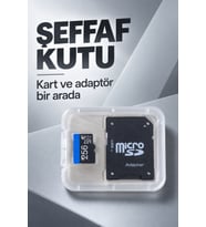 SD Adaptörlü 256 GB Micro SD Bellek Kartı