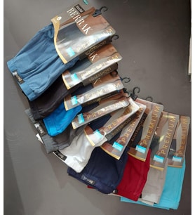 BERRAK 4488 ERKEK MODAL İNCE KEMER LASTİKLİ ÇOK RENKLİ BOXER 6 ADET