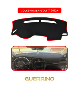 VOLKSWAGEN Golf 7 (2012+)TORPİDO KORUMA HALISI KIRMIZI KENAR