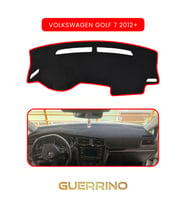 VOLKSWAGEN Golf 7 (2012+)TORPİDO KORUMA HALISI KIRMIZI KENAR