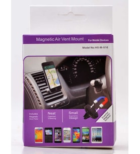 Zore Magnetic Air Vent Mount X16 Petek Araç Telefon Tutucu Universal