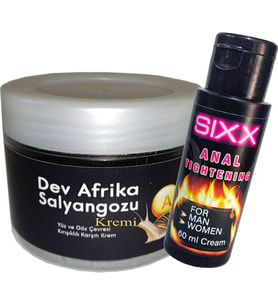 Giant Anti-Aging 100ML Dev Afrikasalyangozu Ayrıca + Sıxx Analtightening 60 ml