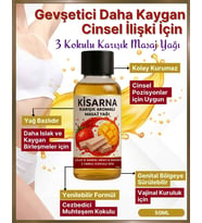 Anında Islatır Kayganlaştırır Çifte Etkili Çilek Sandal Ağacı Mango Karışık Aromalı Masaj Yağı