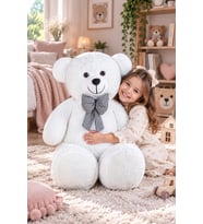 Pandamkee 140 Cm Sevgiliye Özel Hediyelik Ayı (Beyaz)