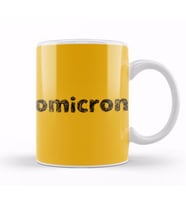Omicron Sosial Distancing Kupa Bardak Porselen