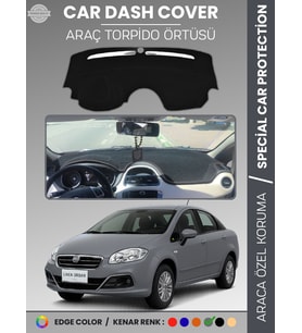 FIAT Linea Urban (2015-2021) Torpido Örtüsü Ön Göğüs Torpido Koruma Tam Uyum Kaymaz Kolay Montaj