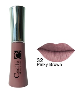 Cecile Kalıcı Mat Ruj Long Kisses Lipgloss 32 (Açık Kahverengi)