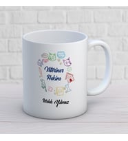 KİŞİYE ÖZEL VETERİNER HEKİM MESLEK KUPA BARDAK