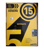 Hız Yayınları 5.Sınıf Matematik 15'li Deneme (Çok Renkli)