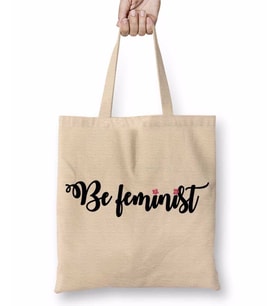 Be Feminist Bez Çanta Uzun Saplı