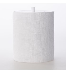 Natural Çöp Kovası Klasik  Beyaz