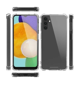 Galaxy A04S Kılıf Zore Nitro Anti Shock Silikon Kılıf (Renksiz)