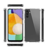 Galaxy A04S Kılıf Zore Nitro Anti Shock Silikon Kılıf (Renksiz)