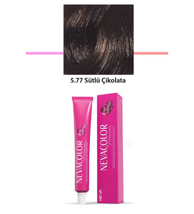 Premium 5.77 Sütlü Çikolata - Kalıcı Krem Saç Boyası 50 g Tüp