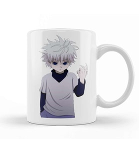 Killua Zoldyck Assasin Mode Hunter X Hunter Kupa Bardak Porselen