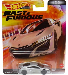 Hot Wheels Premium Fast&furious '17 Acura Nsx DMC55