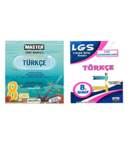 8. Sınıf Master Türkçe Soru Bankası  Ve LGS Türkçe Deneme