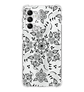 Samsung Galaxy A04s  Köşe Korumalı Antişok Kapak Nostalji Desen Tasarımlı Şeffaf  Kılıf