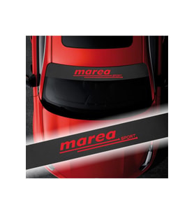 Fiat Marea İçin Uyumlu Aksesuar Oto Ön Cam Oto Sticker Karbon