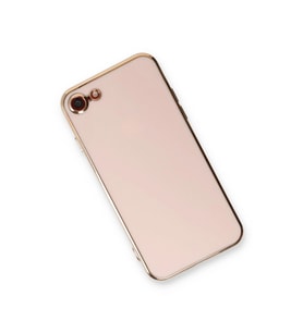 İphone 7 Kılıf Volet Silikon - Pembe