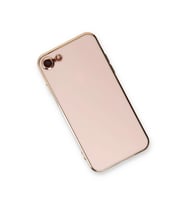 İphone 7 Kılıf Volet Silikon - Pembe