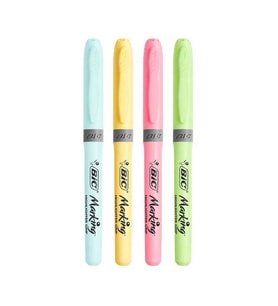 Bic Fosforlu Kalem Grip Pastel 4'lü Set