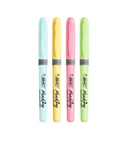 Bic Fosforlu Kalem Grip Pastel 4'lü Set