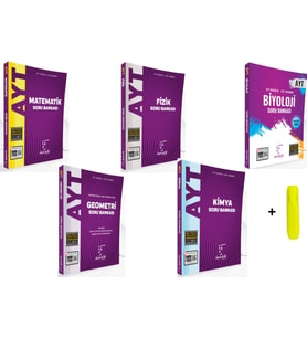 Karekök Ayt Matematik Fen Soru Bankası Seti 5 Kitap Yeni