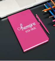 Kişiye Özel Hemşire Tasarımlı  Defter Ve Kalem Seti