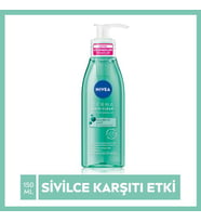 Nivea Derma Skin Clear Sivilce Karşıtı Yüz Temizleme Jeli 150ml,Salisilik Asit (BHA)