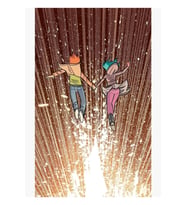 Ramona Ve Scott Sonuna Kadar Tablo Ahşap Poster Dekoratif