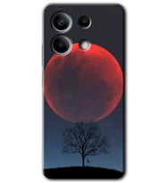 Redmi Note 13 Pro 5G Kılıf HD Desen Baskılı Kılıf - Kanlı Ay