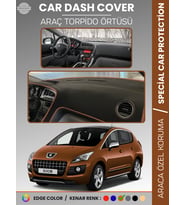 PEUGEOT 3008 (2011-2014) Torpido Örtüsü Panel Koruma Torpido Koruma Birebir Uyum Kaymaz Özel Kesim