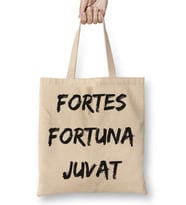 A Sorte Favorece Os Fortes Fortes Fortuna Juvat Bez Çanta Uzun Saplı