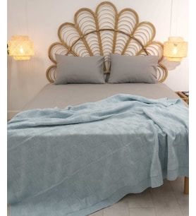 Koza Home Plaid Mavi Çift Kişilik Battaniye 200x220 15020