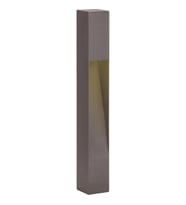 AVONNI BSU-68153-GR-B Siyah Boyalı Dış Mekan Aydınlatma E27 Aluminyum Akrilik Cam 10cm