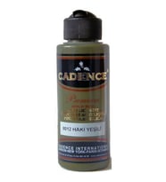 Cadence Premium Akrilik Boya 120 ml. 8012 Haki Yeşil 