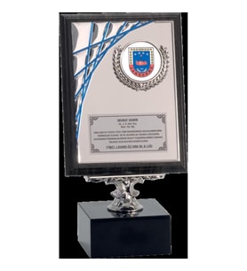ODAK KUPA - Ahşap Plaketler - PL-098 B - 15x20 cm