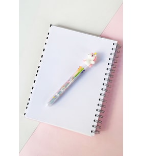 Unicorn Başlıklı Çoklu Tükenmez Kalem