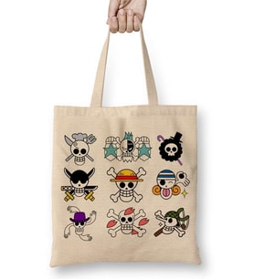 One Piece Full Skull Bez Çanta Uzun Saplı
