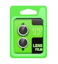 Uray store Apple iPhone 17 Raze Metal Kamera Lens - Gümüş