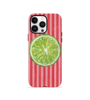 iPhone 14 Pro Vorian Çift Katmanlı Kılıf Lime Slice Pop