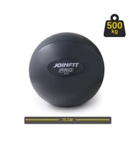 Pro Anti-Burst Yoga ve Pilates Topu 75 cm Koyu Gri - Ev ve Salon Fitness Egzersiz Topu