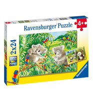 Ravensburger Puzzle 2x24 Parça Koalas Pandas 78202