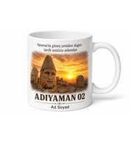 Adıyaman Plakalı Nemrut Dağı Güneşin Doğuşu Hatıra Kupa Bardak Hediye