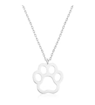 KÖPEK PATİSİ 925 AYAR GÜMÜŞ KOLYE