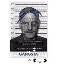 Walter White Gangsta Branco Puzzle 240 Parça Yapboz