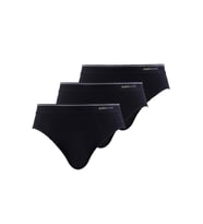 Erkek Slip 3'lü Paket Tender Cotton 9672 - Siyah