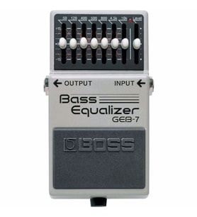 Boss GEB-7(T) Bas Equalizer Compact Pedal