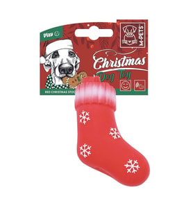 M-Pets Christmas Red Stocking Köpek Oyuncağı 13cm